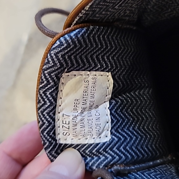 Bulldozer B-52 Oxford vegan materials Cognac color sz 7 - Picture 8 of 10